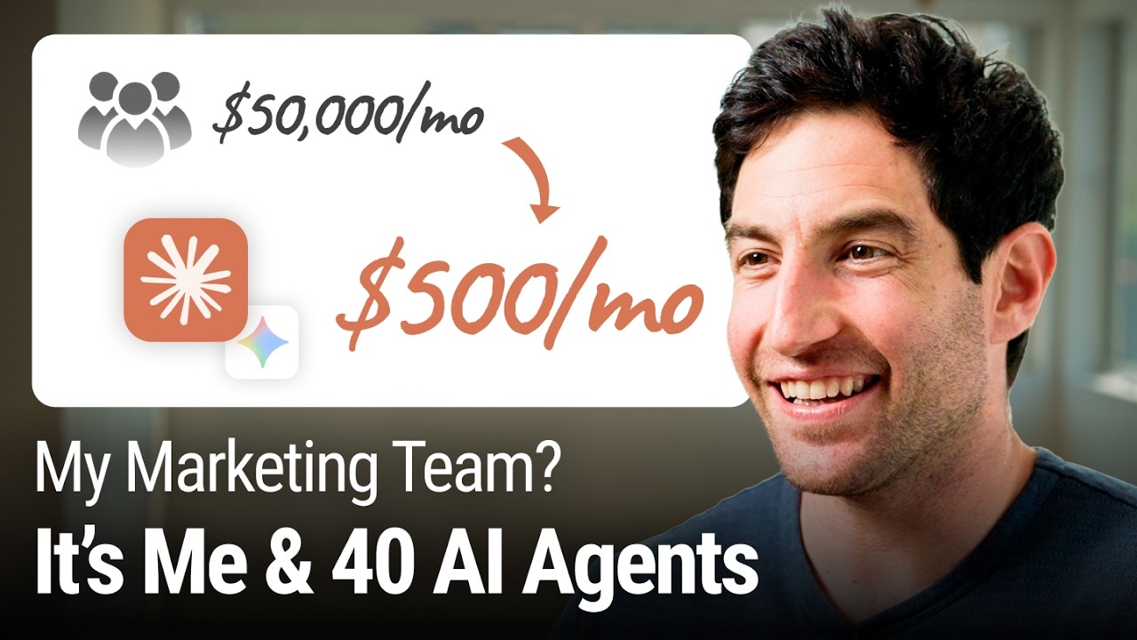 Jacob Bank discussing AI agents and Relay.app in an interview by EO.